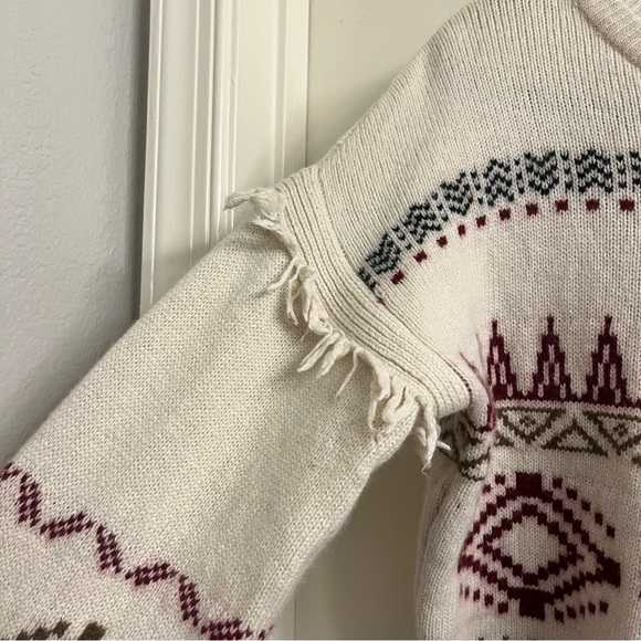 Intermix Wool Cashmere Sweater Medium - Picture 6 of 11